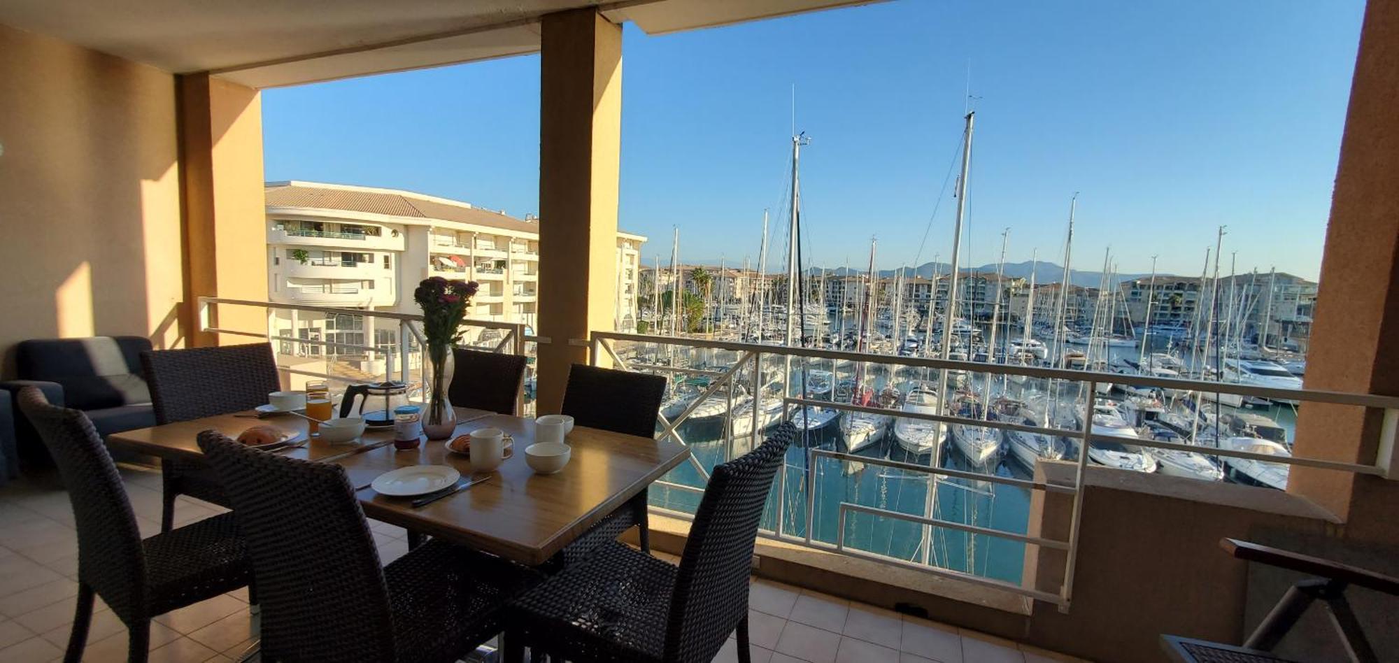 Residence Cap Hermes, Incroyable Vue Sur Le Port, Fréjus Exterior foto