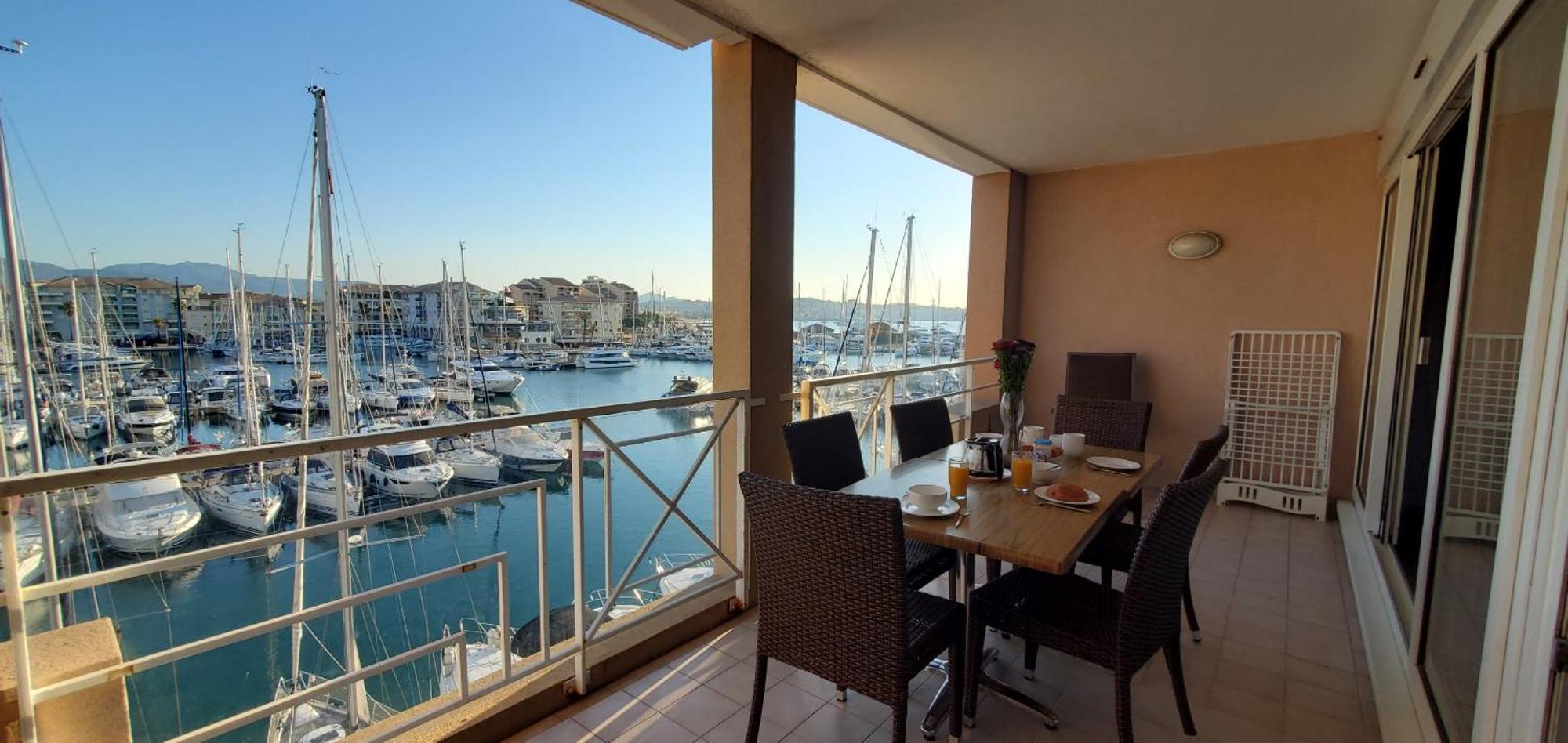 Residence Cap Hermes, Incroyable Vue Sur Le Port, Fréjus Exterior foto